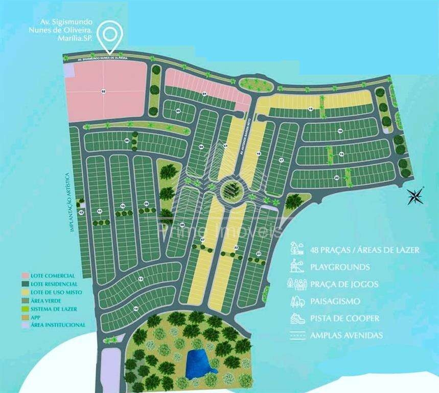 Terreno para Comprar em Marília no bairro Antenor Barion Terreno para Comprar em Marília no bairro Antenor Barion